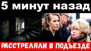 5 минут назад /чп ,  расстреляли в подъезде / семья Собчак печальные новости