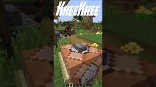 Пранк над другом в Майнкрафте #minecraft #майнкрафт #kreekree #Shorts #prank #пранк #приколы  #юмор