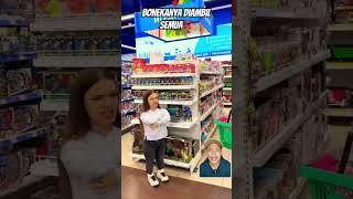 BONEKANYA DIAMBIL SEMUA⁉️ #toys #топ #funny #tiktok #musicsong #comedy #funnychallenge #musicstyle